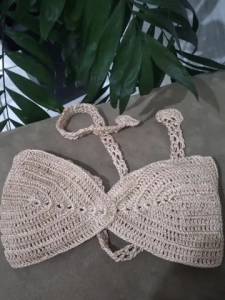Croped De Croch Pronta Entrega