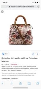 Oportunidade Mulheres Refinadas, Exigentes! Linda Bolsa Luz Da Lua