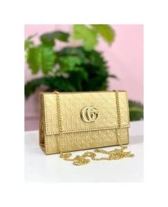 Linda Bolsa Dourada