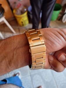 Relgio Technos Dourado Novo
