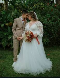 Vestido De Noiva (plus Size)