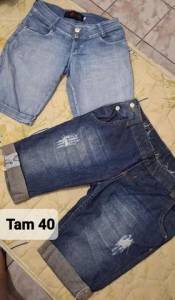Bermudas E Shorts  Jeans Feminino