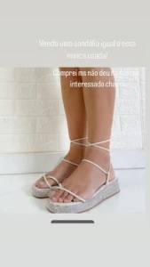 Vendo Sandlia Nova Na Caixa