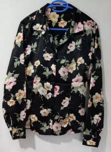 Blusa Em Cetim M