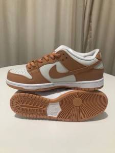 Tnis Nike Sb Dunk Low Pro Iso Light Cognac 39
