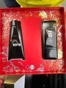 Kit Perfume 212 Black Carolina Herrera