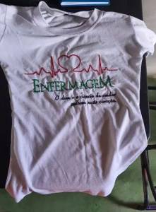 Camisa Personalizada Enfermagem