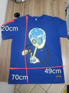 Camiseta Azul Original Made In Rua P