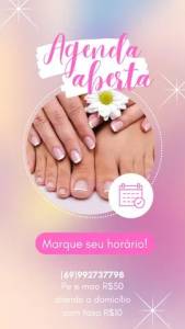 Manicure Unhas Simples