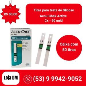 Tiras Teste De Glicose