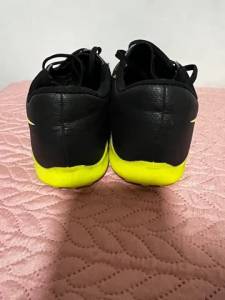 Chuteira Nike Preta E Verde Limo
