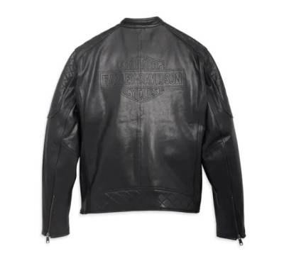 Jaqueta De Couro De Carneiro Harley Davidson Original Tamanho M
