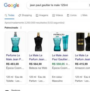 Perfume Le Male - Perfume Masculino - Eau De Toilette, Jean Paul Gaultier 125ml
