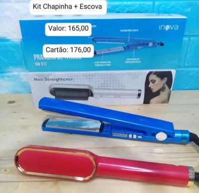 Kit Escova+chapinha,babyliss,escova Etc..?