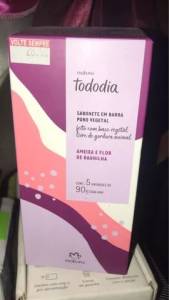 Sabonetes Natura