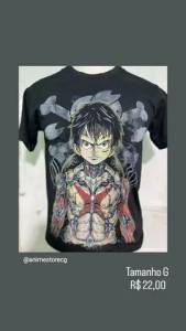 Camisa De Anime Vrias Estampas