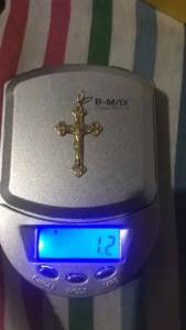 Pingente Crucifixo Ouro 18k