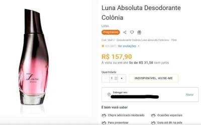 Luna Absoluta Desodorante Colnia