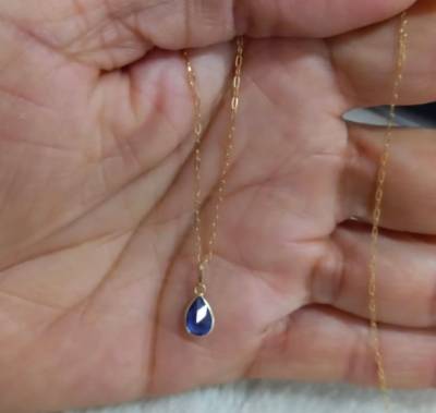 Cordo Com Pingente Em Ouro 18k