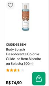 Body Splash Novo