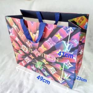 Sacola Louis Vuitton 49 X 41 X 23 Cm Original Edio Especial