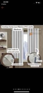 Cortinas 100%blackout Corta Luz Promoo