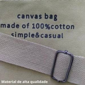 Bolsa De Lona Estilo Ecobag