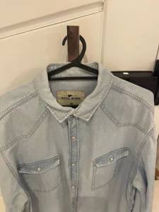 Camisa Jeans Tamanho M Pool Pouco Uso