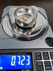 Brincos Em Ouro 18k , Com Certificado De Garantia