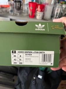 Tnis Adidas Homer Simpson X Stan Smith 40