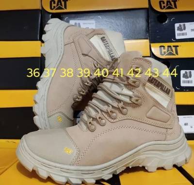 Bota Caterpillar Cano Alto Nude ( Original) 36 Ao 44