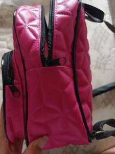 Mochila Rosa Pequena Nova