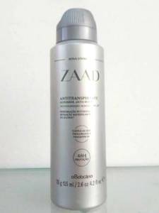 Desodorante Antitranspirante Aerossol Zaad