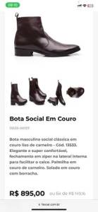 Bota Em Couro Fascar 42