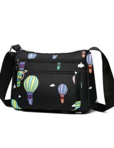 Bag Transversal Regulvel Disponvel Na Cor Preta Impermeavel