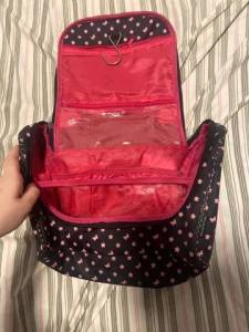 Necessarie Infantil Preta E Rosa