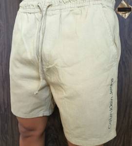 Short Masculino Em Sarja Calvin Lanamento Melhor Qualidade