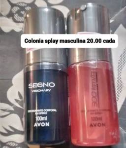 Colnia Splay Masculina 20.00 Cada