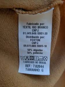Camiseta Foxton Costelinha - G