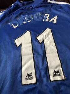 Camisa Chelsea 2006/07 Drogba #11 Oficial Da poca