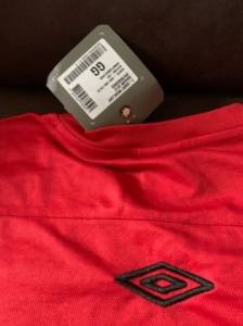 Camisa Athletico Paranaense 2012 Umbro Viagem Oficial