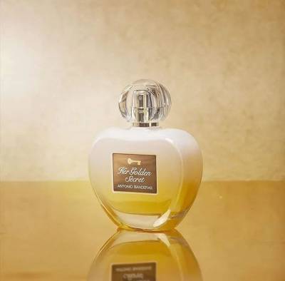 Kit Perfume Antnio Bandeiras Her Gold Secret 80ml + Desodorante Originais Lacrados
