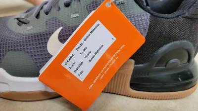 Tnis Nike Air Max Preto/cinza 46