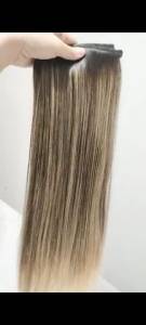 Cabelo Morena Iluminada 100 Gramas 55 Cm