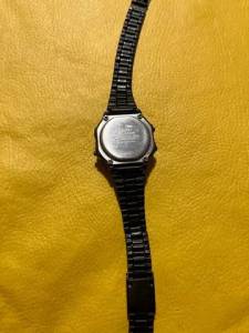 Relogio Casio Water Resistant Digital Preto- Novo
