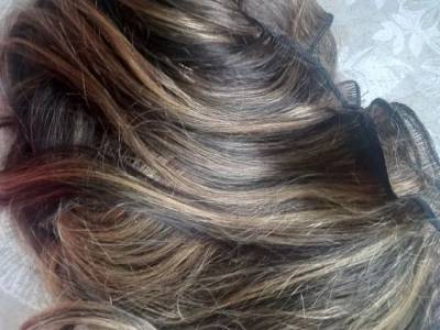 Cabelo Humano Morena Iluminada