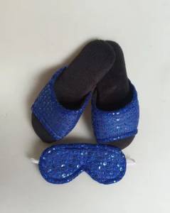 Kit Pantufa E Tapa Olho