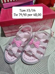Sandalia World Class Tam 23/24 Por R$48