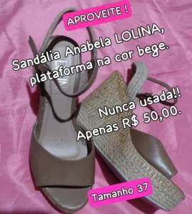 Sandalia Ana Bela Lolina Nova