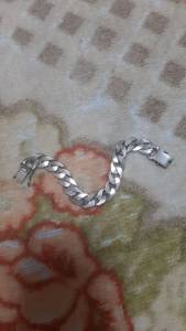 Pulseira Prata 925k Macia 73 Gramas.